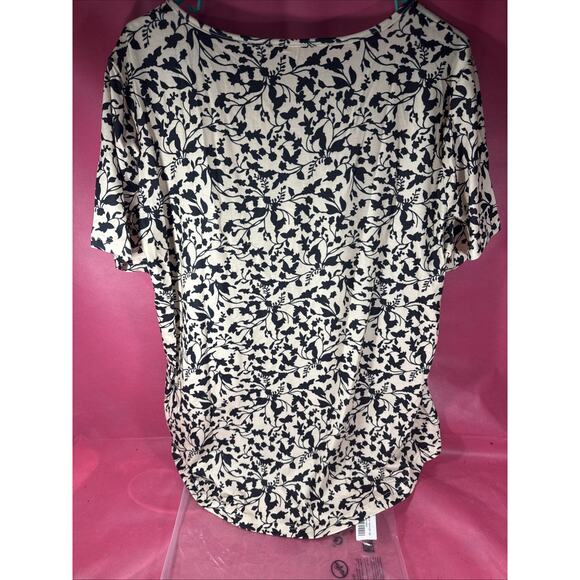 Brown And Black Summer Loose Fit Short Sleeve New Tshirt Size 2XL HH - Picture 3 of 3